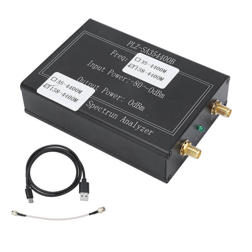 1 Stück 138–4400 MHz tragbarer Spektrum-Frequenzanalysator, einfache Bedienung, Touch-Steuerung, 4 Modi, Handheld-Spektrumanalysator