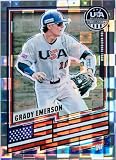 2026 Panini Stars and Stripes Prizm Premium Silver Pandora #141 Grady Emerson USA Baseball 18U National Baseball Card - Sportscard Superstore