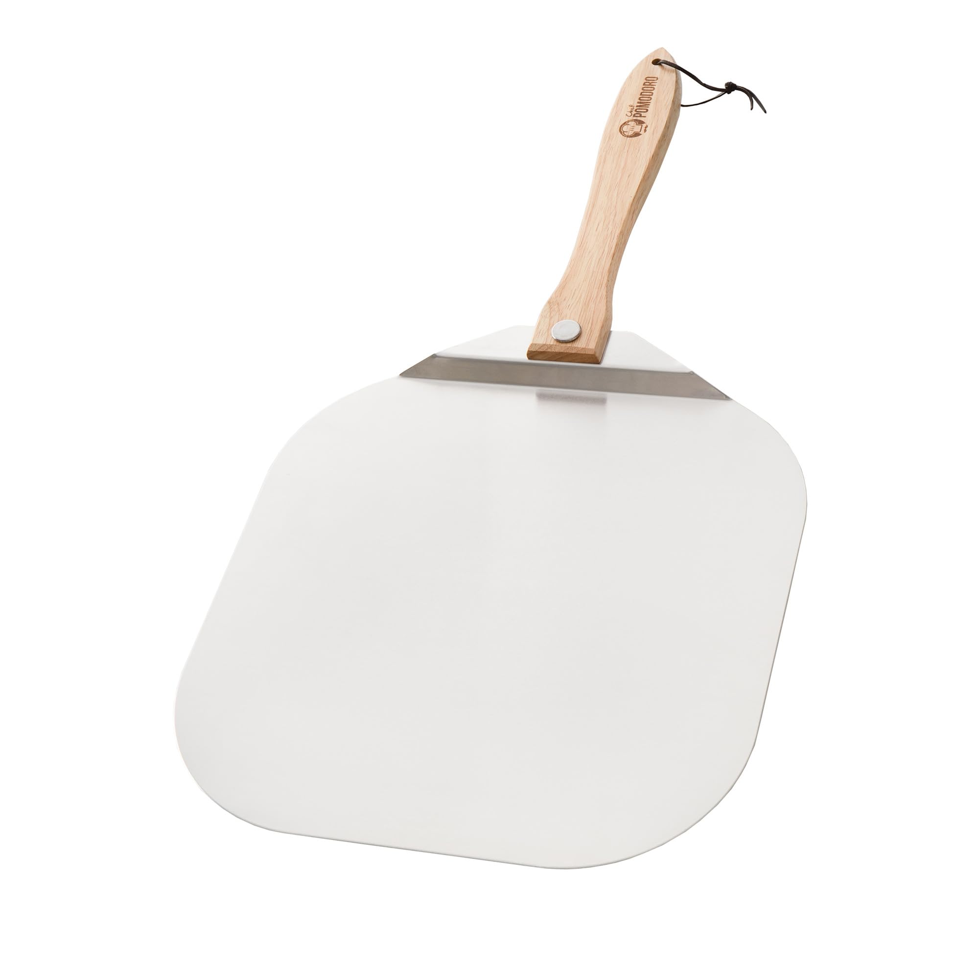 Chef Pomodoro Pelle a Pizza, Spatule Pizza 36,6 cm x 40,6 cm - Pelle Pizza en Aluminium de Haute Qualité - Pelle à Pizza Gourmande - Pizzas, Tarte Flambée