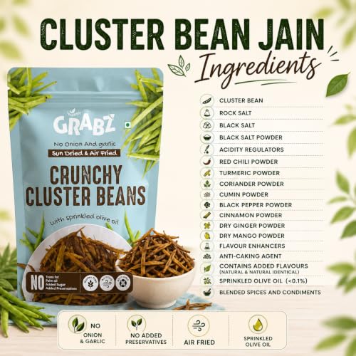 Image of GRABZ Healthy Sweet Potato chips And Clusterbean | Rich in Fiber | Rich Nutritious Snacks (20 Grams x 2 Pack) Health Premium | Zero oil | Crunchy chips