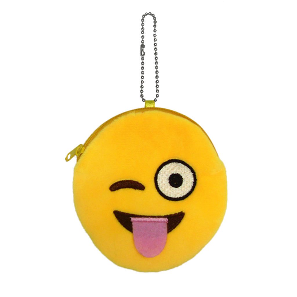 Girls Mini Zip Coin Soft Plush Flannel Purse Case Wallet-image-17