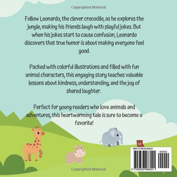 Leonardo the Witty Crocodile: A Fun Children's Story About Kindness, Friendship and Shared Laughter (Adventures with Big Lessons: Teaching Values Through Fun Stories) - Image 2