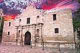 The Alamo San Antonio Texas Photo Photograph Cool Wall Decor Art Print Poster 24x36