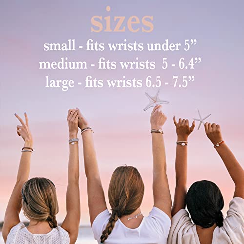 K'lani Hair Tie Bracelets for Women - Elastic Hair Bands That Double as Stylish Jewelry - Celebrate - Large