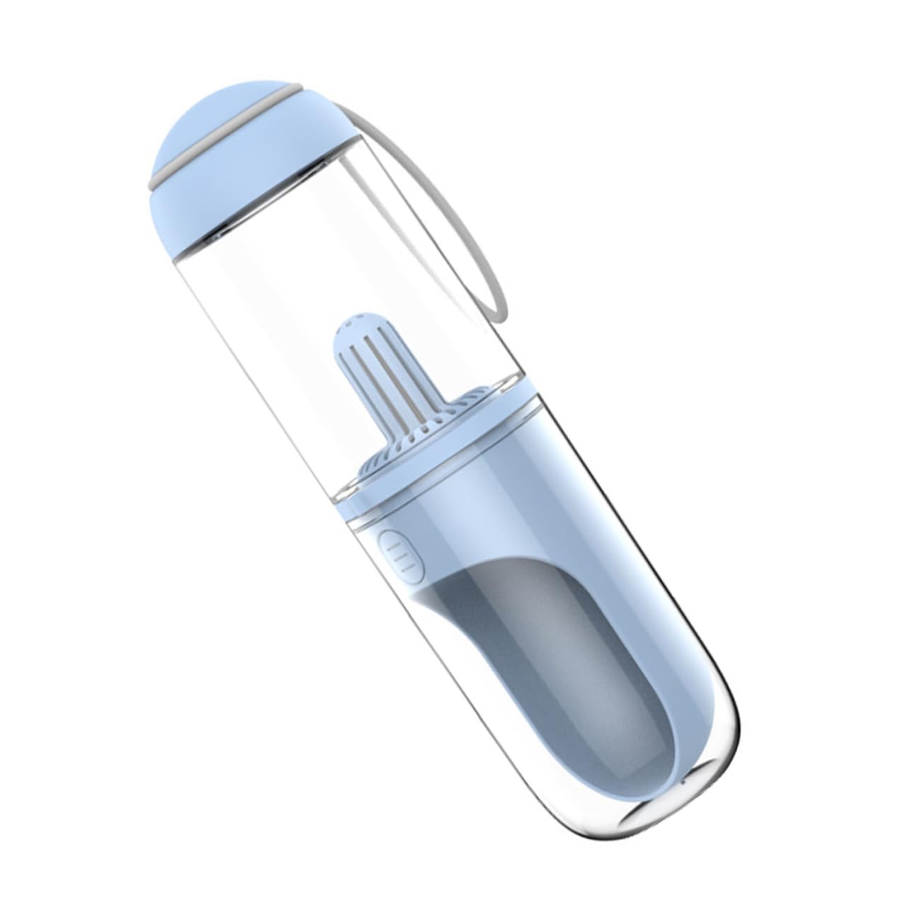 ERINGOGO Borraccia per Cani e Gatti 330ml, Portatile da Viaggio, ABS PC Silicone, Operazione Mano, Antipolvere, per Uscite