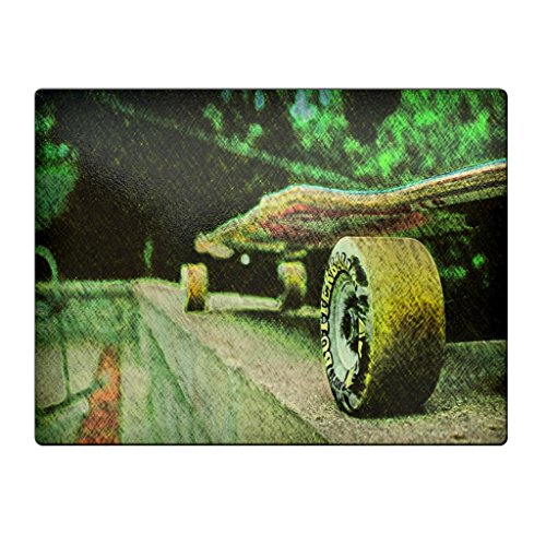Skateboard Longboard Glass Cutting Board Amazon price tracker