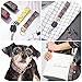 Furge 72 Pieces Key Fob Hardware Set Including 24 Wristlet with Keyring, Colorful Leather Keychain Tassel and Swivel Snap Hooks for Supplies, 6 Colors, Multicolor, Large