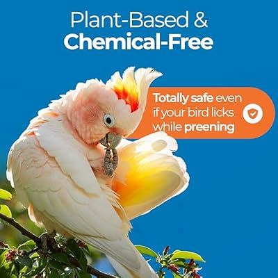 8oz Aloe Vera Spray For Birds – Soothes Itching & Eases Feather Plucking, Pet Safe