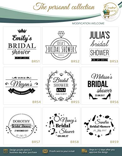 Personalized Bridal Shower wedding mugs with Smooth Finish | Moscow Mule Copper Mugs Premium Quality Frosty Mug with Handle | Solid Copper Mugs Perfect for Cold Drinks Beer Wine Bars Parties (16 oz)