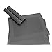 Produktbild matches21 Tischsets BORDA 4er Set Platzmatten gewebt Kunststoff abwaschbar je 45x30 cm SCHWARZ & viele weitere Farben