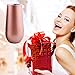 Sivaphe 6 Ounce Stemless Champagne Flutes with Lid, Small Stainless Steel Resuable Toaste Mug, Rosegold Insulated Champagne Tumbler 2 Pack