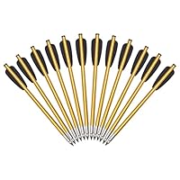 Frecce Per Balestra In Alluminio - 6.3 Pollici, Punta In Acciaio, Per Balestre Da 50-80 LBS - Foto 9