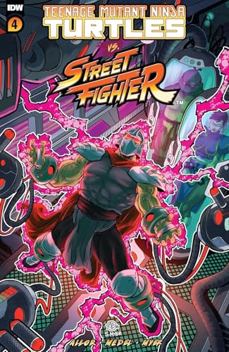 Teenage Mutant Ninja Turtles Vs. Street Fighter No. 4 Publication date October 4, 2023