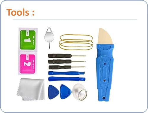 Miniatura 6 de Z Flip 3 Reemplazo de cristal trasero para Samsung Galaxy Z Flip 3 (lavanda)