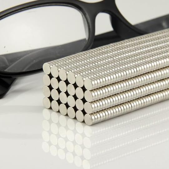 Imanes pequeños redondos de 5x1mm para pizarra blanca de oficina y modelismo