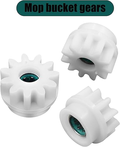 Miniatura 3 de Paquete de 3 engranajes de cubo de fregona giratoria para O-CedarVileda Easywring Rinseclean Spin Mop Accesorios de repuesto