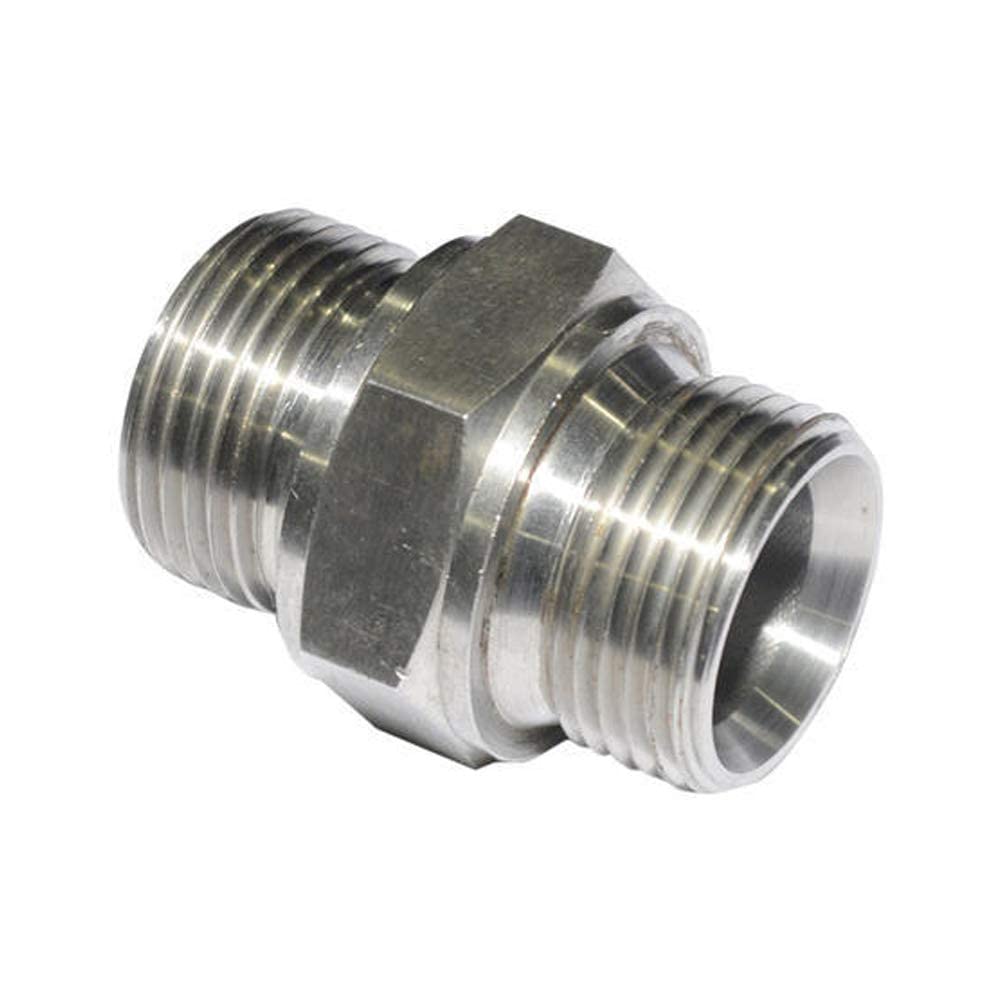 Hex Nipple Reducer 1" Inch x 1/2" Inch BSP Male Connector Zinc Plated Reducing Pipe Fitting Heavy Duty (B0C6QZZP5H) Amazon Price History, Amazon Price Tracker