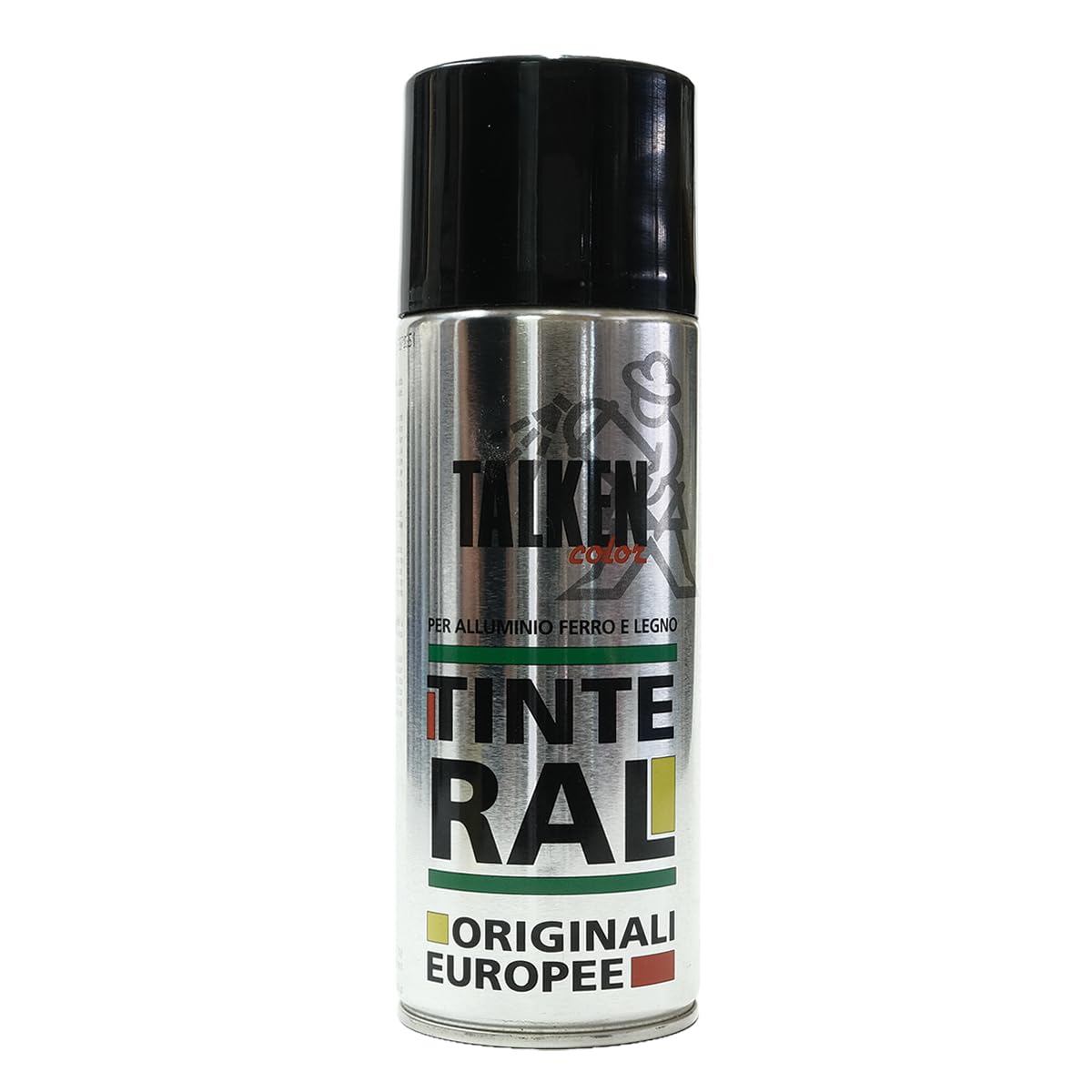 Vernice Spray 4 In 1 RAL 7047 Grigio Telo - 400ml - Antiruggine, Primer, Colore E Sigillante - Per Interni/Esterni, Made In Germany
