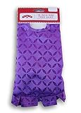 Holiday Time Purple Glittery Miniature Christmas Tree Skirt - 18 Inch