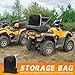 Tokept ATV Cover, Heavy Duty Black Waterproof Oxford Fabric Protective 4 Wheeler Quad Cover for 86