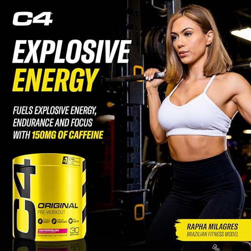 Cellucor Pre Workout & Creatine Bundle, C4 Original Pre Workout Powder, Watermelon, 30 Servings + Cor Performance Creatine Powder, 72 Servings - image 5