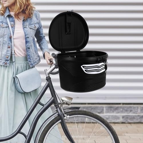 Panier de vélo électrique verrouillable étanche pour courses et ville
