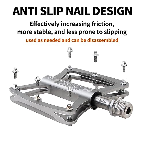 Tito Titanium TITO-BH-NEW Bicycle Pedal With Aluminium Alloy Bicycle Foot Pedals And Titanium Axles For Mtb And Road Bike thumb #3