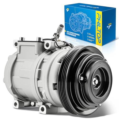 Image of PHILTOP 639801 Air Conditioner AC Compressor with Clutch for Toyota Tacoma 1995-2004 3.4L