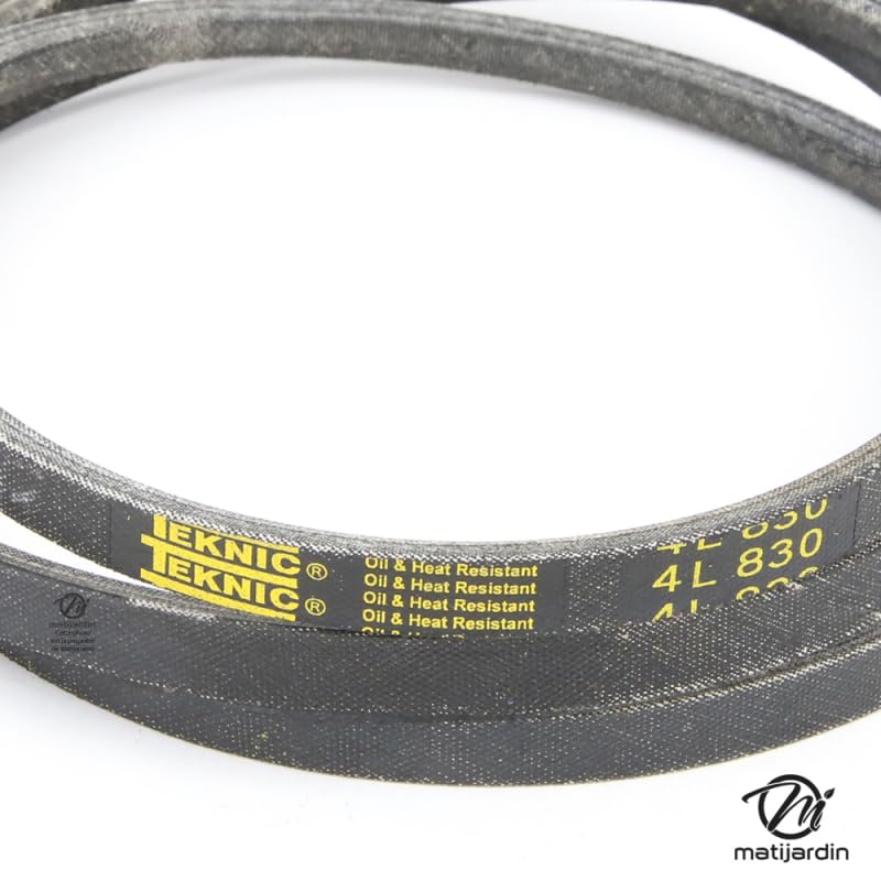 Matijardin - Courroie tondeuse 4L830 compatible avec Kevlar Trapézoïdale 12,7 mm x 2108 mm