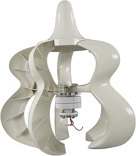 12V 24V Wind Turbine Generator Kit Lantern Wind Generator Flanged Mounting Gourd Shaped Vertical Shaft with Controller 200W