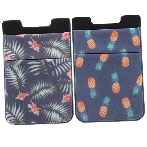 6 Pezzi Porta Carte Per Tasca Del Telefono Organizer Portafoglio Del Custodia Del Supporto Dietro Il Del Del Borsa