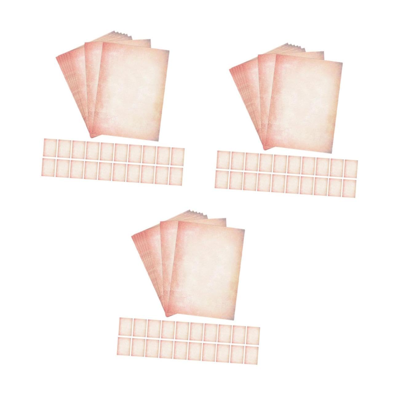 180 Stck. Teiliges Vintage Briefpapier Doppelseitig Bedruckt Antikes Design für Diy Journal Dekoration Einladungen Hochzeitspost Karten Kreative Scrapbooking Projekte