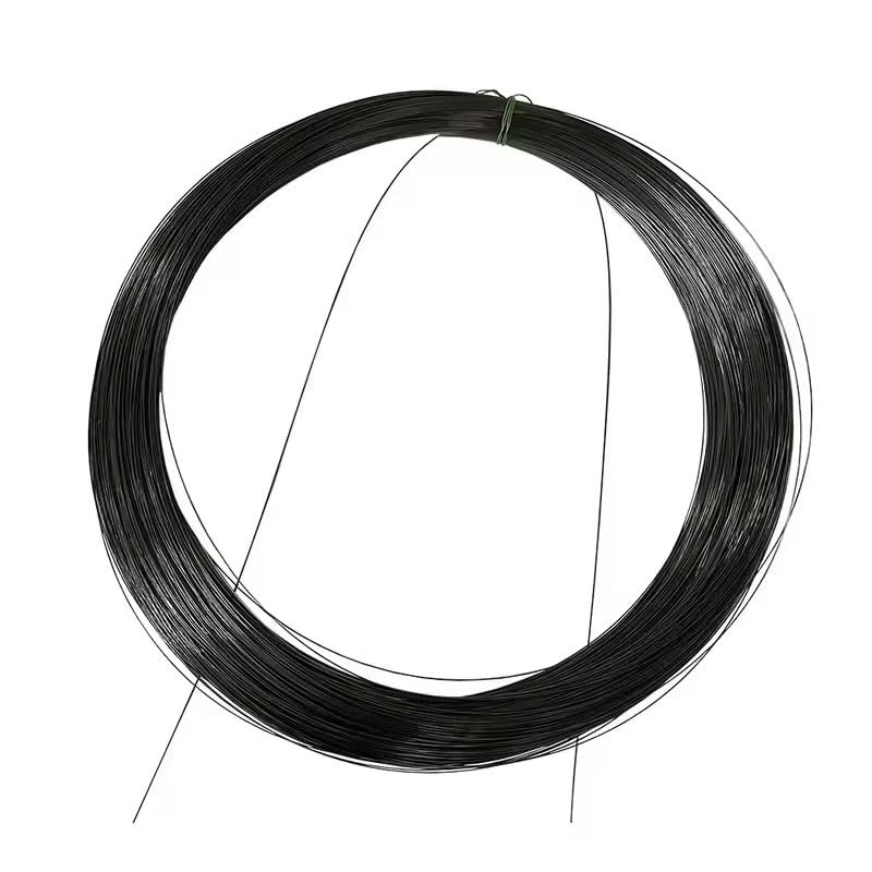 Superelastisches Nitinol-Formgedächtnislegierung, Nickel-Titan, gerader Draht, hyperelastisches Filament, Schwarz, 0,05 mm - 5 mm (0,6 mm x 10 m)