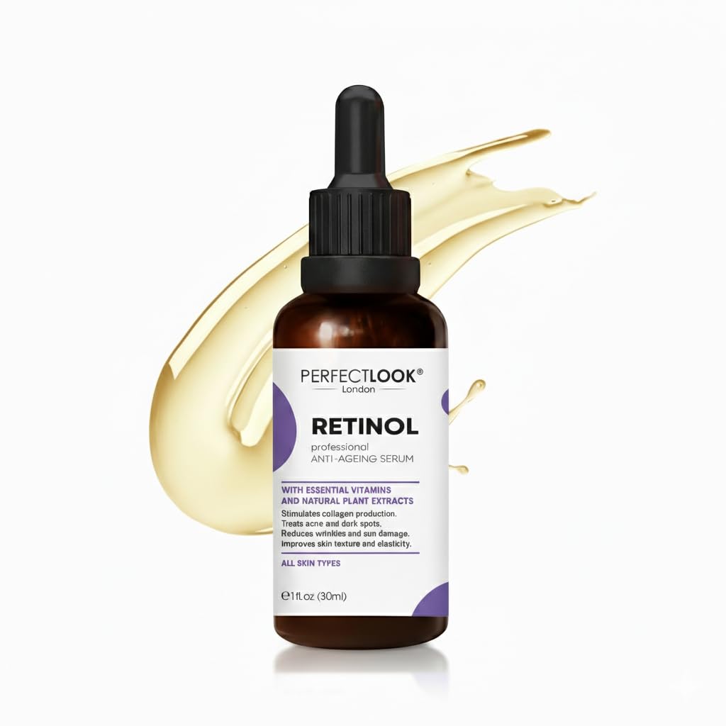 Retinol Serum for face with Hyaluronic Acid, Advanced Anti Aging and Wrinkle Formula with Vitamin A/Retinoid Facelift Specialist for Reducing Wrinkles & Acne 30ml