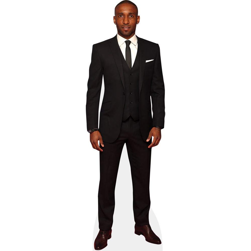 Celebrity Cutouts Life Size Cutout Jermain Defoe (Black Suit)