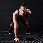 Core Sliders for Working Out Core Sliding Discs Exercise Glider Discs Dual Sided Exercise Discs Fitness Equipment for Women Men Teens Abs and Core Home Travel Exercise Sliders 2 Pack Red and Purple - Image 2