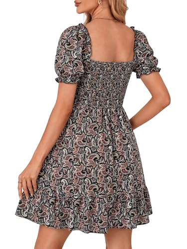 Image of Rooscier Women's Summer Boho Mini Dress