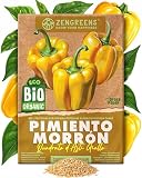 ZenGreens® - Semillas de pimiento morrón quadrato d'asti giallo bio