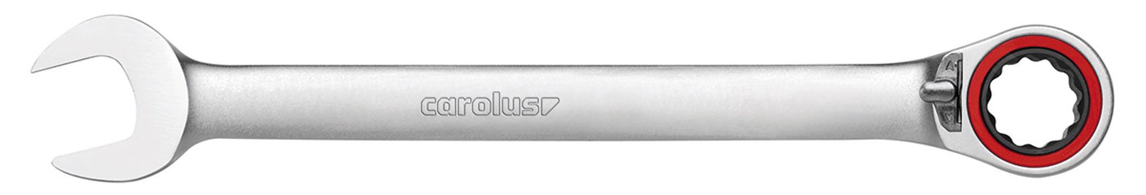 Carolus Wrench Reversible Ring Ratchet Spanner 12 mm 15 ° Angle, 1710.12
