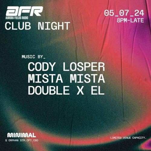 AFR x Minimal - Club Night #2
