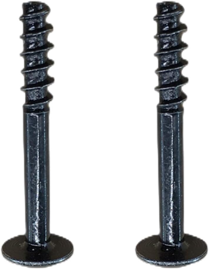 Image showing two black air filter cover screws, designed for securing the air filter housing.