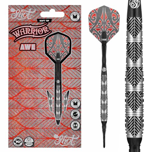 Fléchettes tungstène Warrior Awe 26g pour éviter les rebonds et rater vos triples