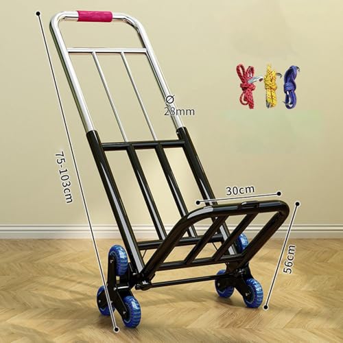 Carrito de la compra plegable: la solución portátil para llevar carga y equipaje 8