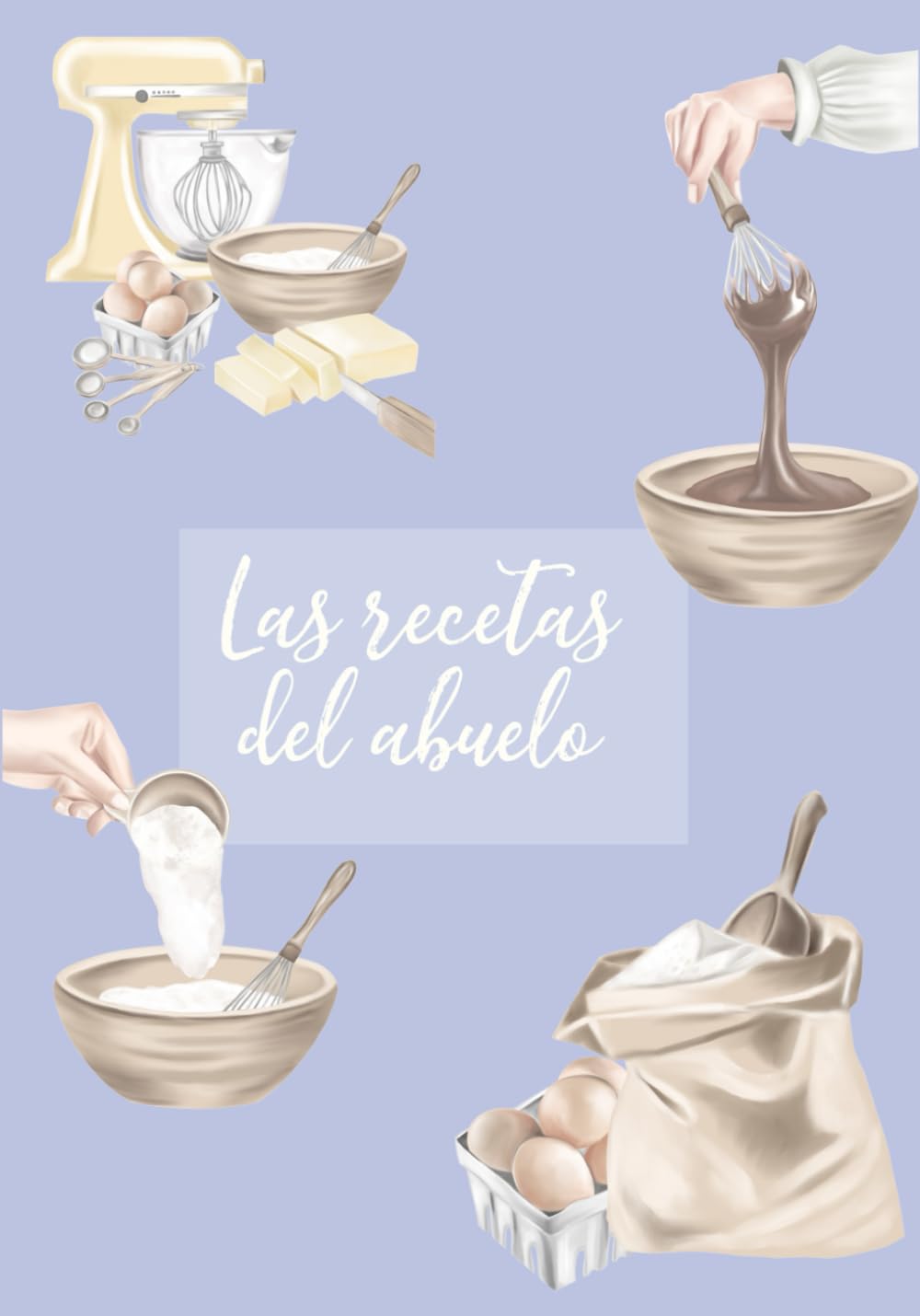 Las recetas del abuelo: Recetario familiar para rellenar (Mis cuadernos de recetas) (Spanish Edition)