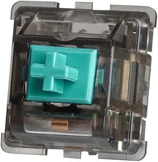 ZugGear T1 Tactile Switch, 67g Mechanical Key Switches, Unique Tactile Feelings, 5 Pins Tactile Switches for Mechanical Keyboards (70pcs, DUROCK T1 Smokey)