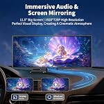 11.5" Wireless CarPlay Screen for Car with Apple CarPlay & Android Auto - Image 7