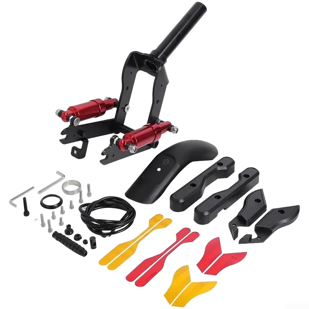 Kit de suspension avant pour Ninebot pour Max G30 Amortisseur avant (rouge)