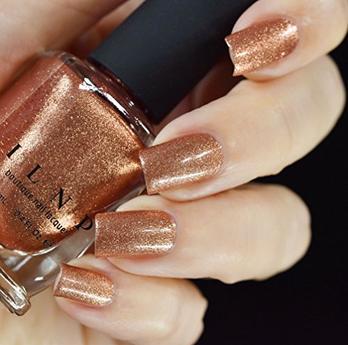 Image of ILNP Checkmate - Orange Copper Ultra Metallic Bright Nail Polish