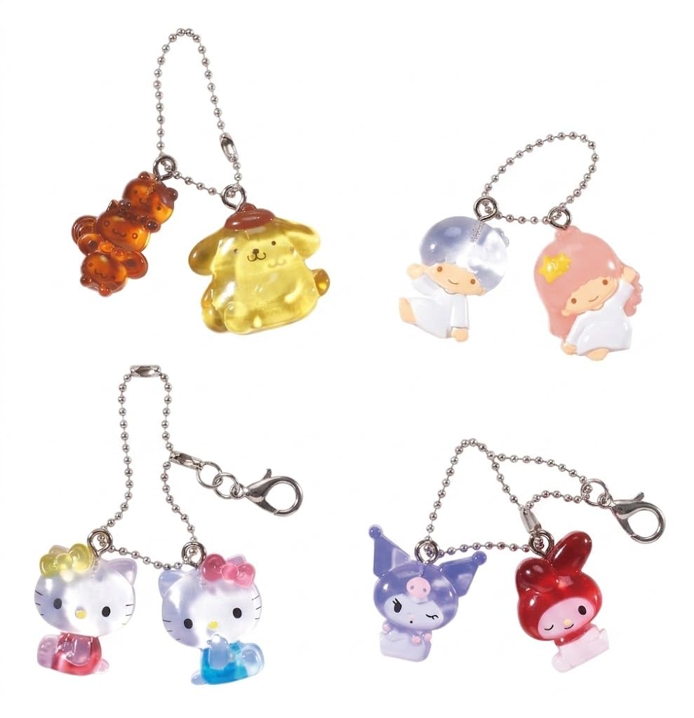 Amazon.co.jp: サンリオキャラクターズ なかよしドロップチャーム[全4