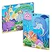 Just Smarty Jigsaw Puzzle for Kids Set of 2, Toddler Ages 2 3 4 Year Old. Easy Shapes 7 Pieces Each, Beginner Level. Fun Learning Educational Toy for Boys Girls at Daycare, Preschool, Montessori